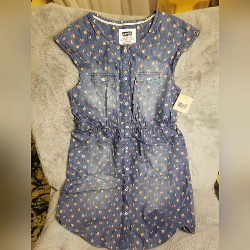 New Levi's Dress for Girls Size XL 13-15y